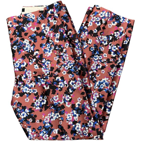 EUC Women's J. CREW Collection Silk and Wool Blend Floral Lined Pants | Size 2 - Picture 1 of 12